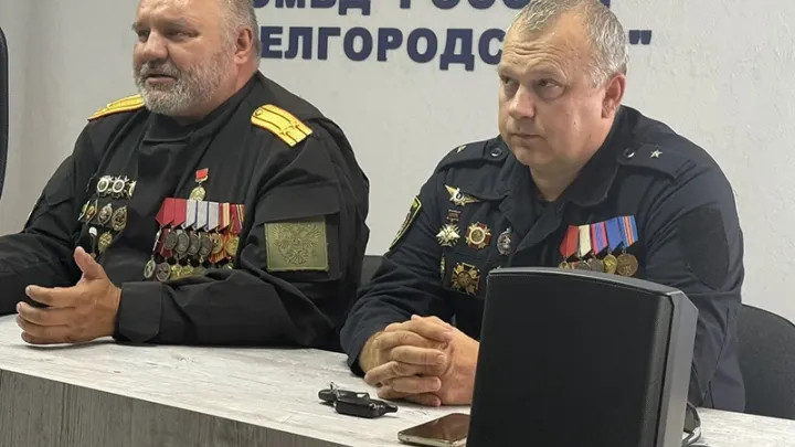 В белгородском ОМВД прошла встреча полицейских с ветеранами «Боевого братства»
