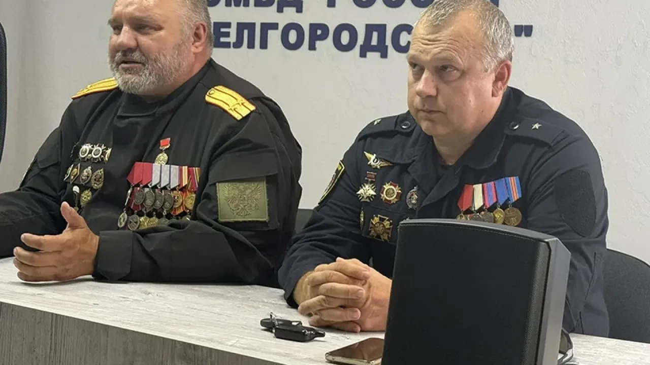 В белгородском ОМВД прошла встреча полицейских с ветеранами «Боевого братства»